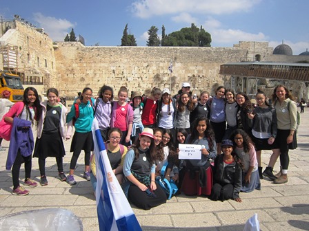 The Children of Petach Tikva visited Jerusalem